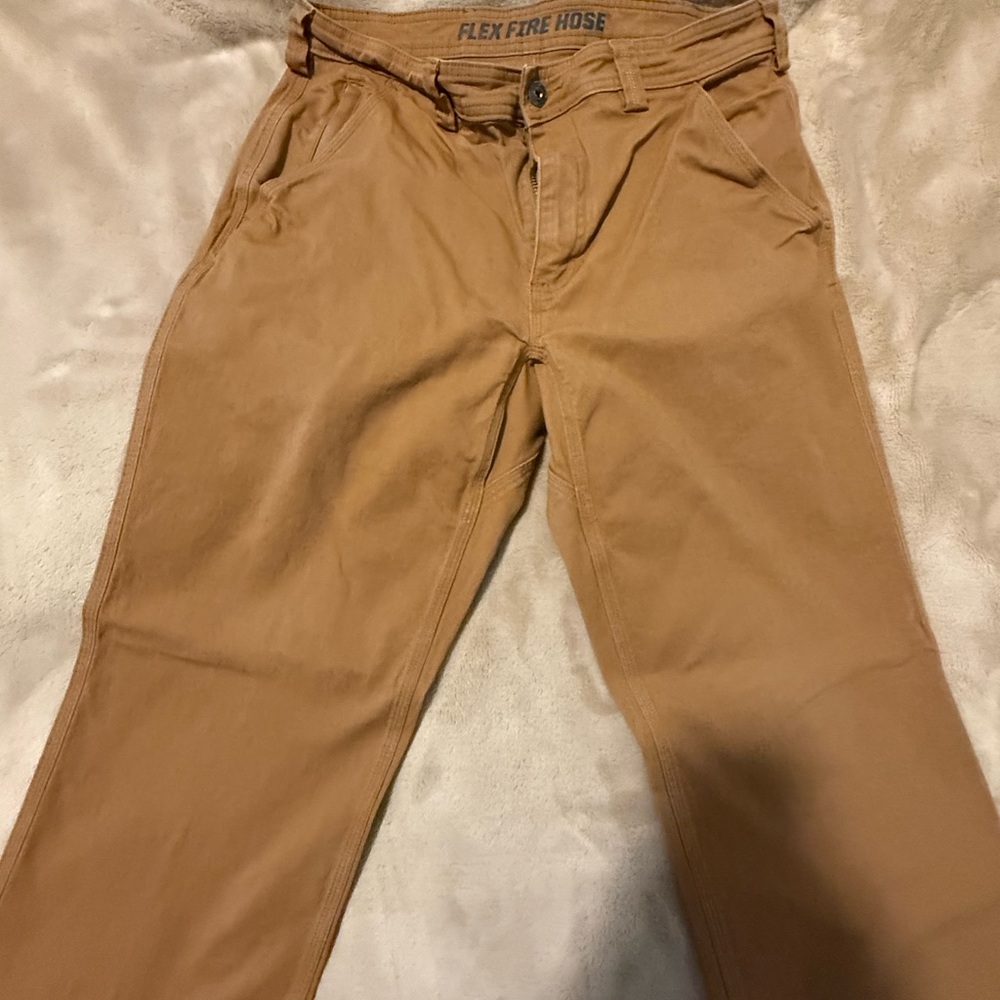 Duluth Trading Co Men's Flex Fire Hose Pants - Tan